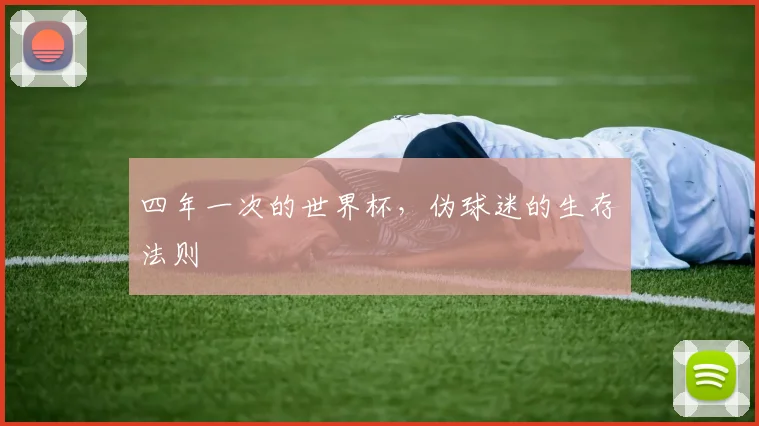 四年一次的世界杯,伪球迷的生存法则